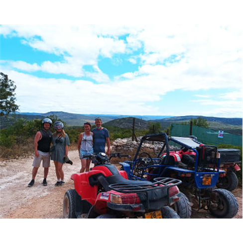 Passeio de Moto 4 com Guia para Dois | Magnibravura - Albufeira Passeio de Moto