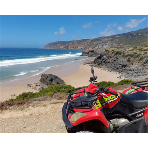 Passeio de Moto 4 em Cascai... Adventours Quad Bike Tour para 2 Pessoas | 1 Hora