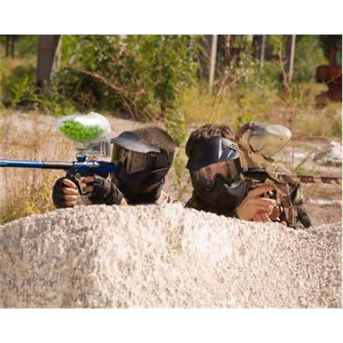 Meio Dia de Diversão e Adrenalina! Paintball, Escalada, Rappel e Piscina | Quin