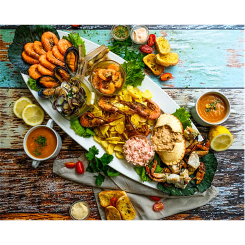 Mariscada c/ Tudo Incluído para Dois | Restaurante Alcazar - Viana do Castelo