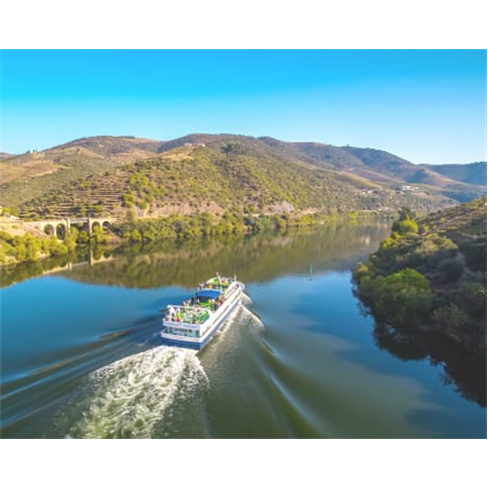 Cruzeiro Porto-Régua-Porto para Dois com Almoço a Bordo | Descida de Barco | R