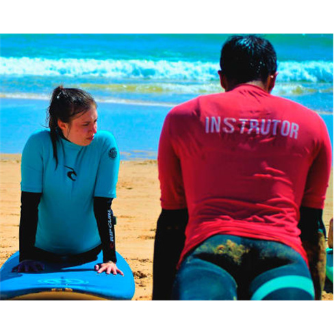 Aula de Surf em Grupo na Praia da Galé | 2 Horas | SURF4FUN - Albufeira Aula de