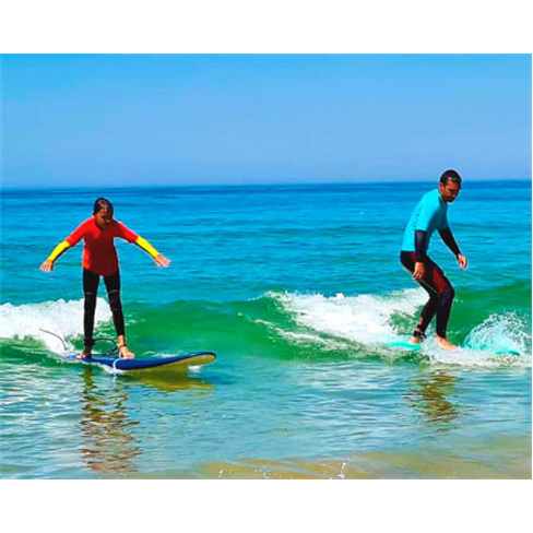 Aula de Surf em Grupo na Praia da Galé | 2 Horas | SURF4FUN - Albufeira Aula de