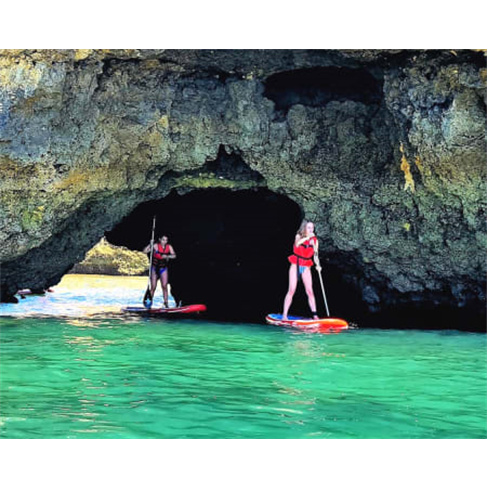 Passeio de Stand Up Paddle pelas Grutas de Albufeira | 2h30 | SURF4FUN Passeio d