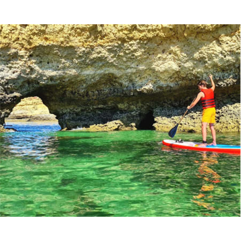 Passeio de Stand Up Paddle pelas Grutas de Albufeira | 2h30 | SURF4FUN Passeio d