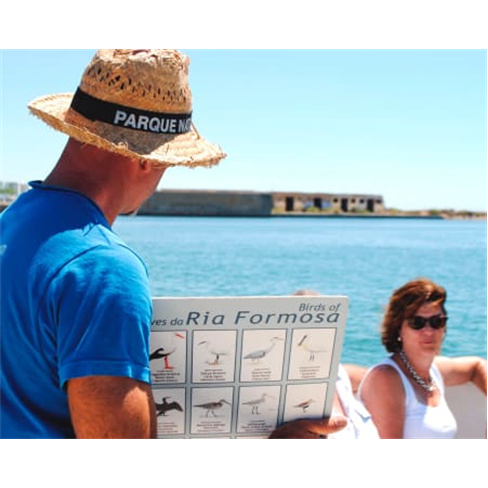 Passeio de Barco na Ria Formosa com Visita à Ilha do Farol e Ilha Deserta | 3 H