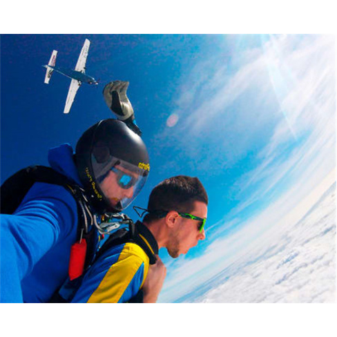 Salto Tandem! Pelos Céus do...| Skydive Porto - Braga Salto Tandem a 5000 Metro