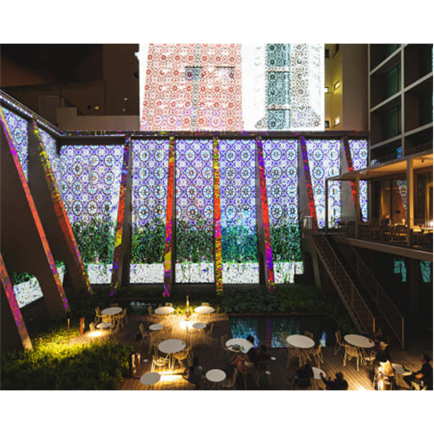 Jantar no Clorofila com Video Mapping | Lumen Hotel em Lisboa