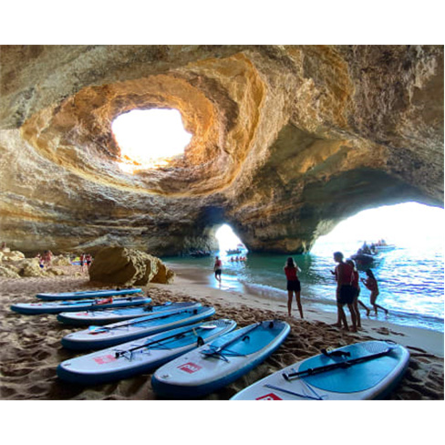 Tour de Stand Up Paddle nas Grutas de Benagil | 2 Horas | Blue Xperiences - Arma
