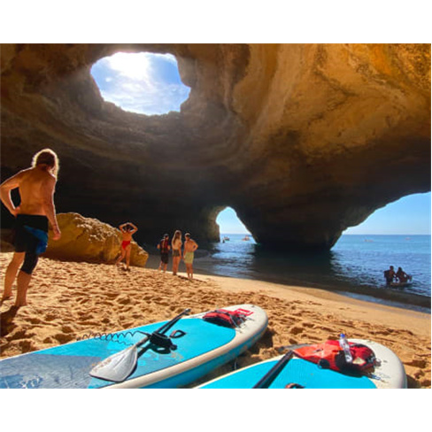 Tour de Stand Up Paddle nas Grutas de Benagil | 2 Horas | Blue Xperiences - Arma