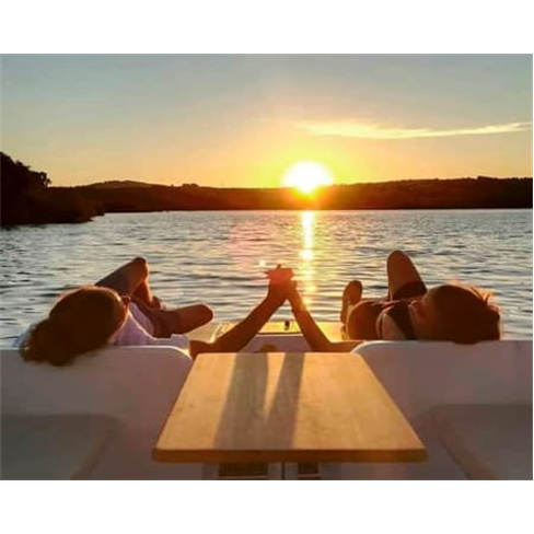 Cruzeiro na Albufeira do Az...cedo de Cavaleiros Cruzeiro "Pôr do Sol" | Cria