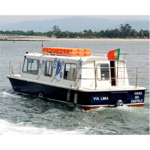 Passeio de Barco no Rio Lima | 40 Minutos | Viana do Castelo Bilhete de Adulto