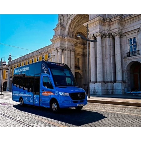 Smart Sightseeing Tour! Via... da Cidade de Lisboa em Mini Bus Bilhete de Adulto