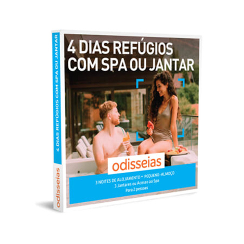 4 Dias Refúgios com Spa ou Jantar | 110 Estadias à Escolha