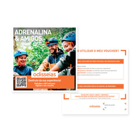 Adrenalina & Amigos - Até 4 Pessoas | 80 Experiências à Escolha