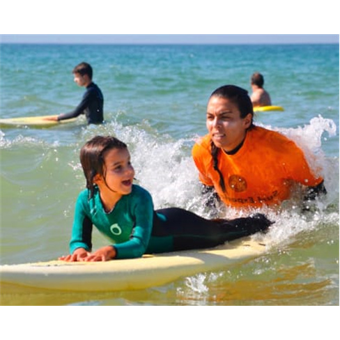 Aula Privada de Surf em Vilamoura para 2 Pessoas em 2 Horas (69 caracteres)