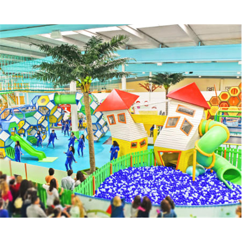 Feijão Verde Fun Park Monti...a! Entrada para 1 Pessoa (1-3 Anos ou >4) | 1 Hor