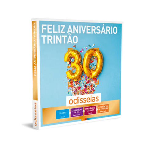 Feliz Aniversário Trintão | 2500 Experiências