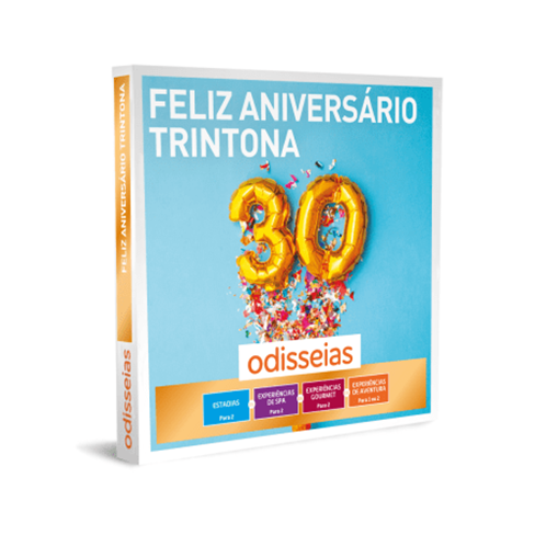Feliz Aniversário Trintona | 2500 Experiências