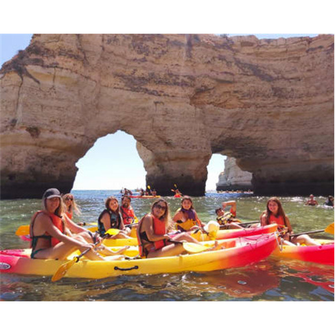 Tour de Kayak pelas Grutas de Benagil para Dois | 2h | Kai'n Koa Adventures