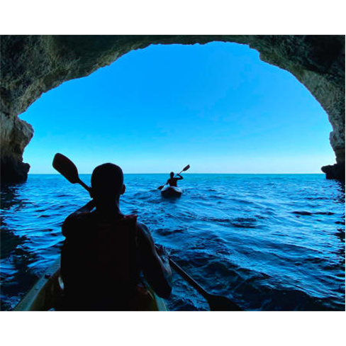 Tour de Kayak pelas Grutas de Benagil para Dois | 2h | Kai'n Koa Adventures