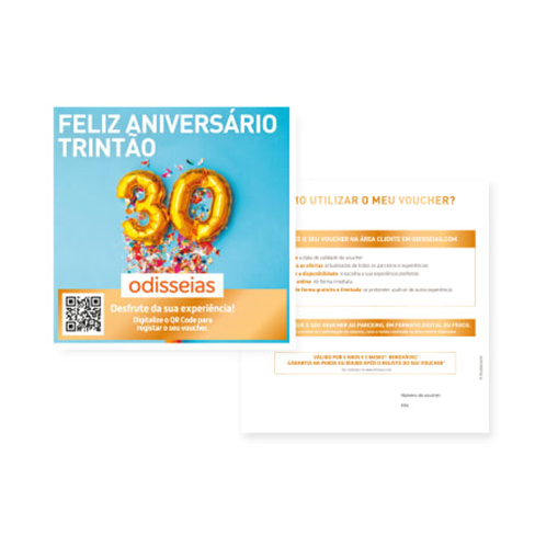 Feliz Aniversário Trintão | 2500 Experiências