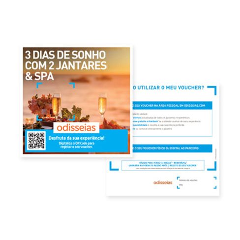 3 Dias de Sonho com 2 Jantares & Spa | 80 Estadias à Escolha