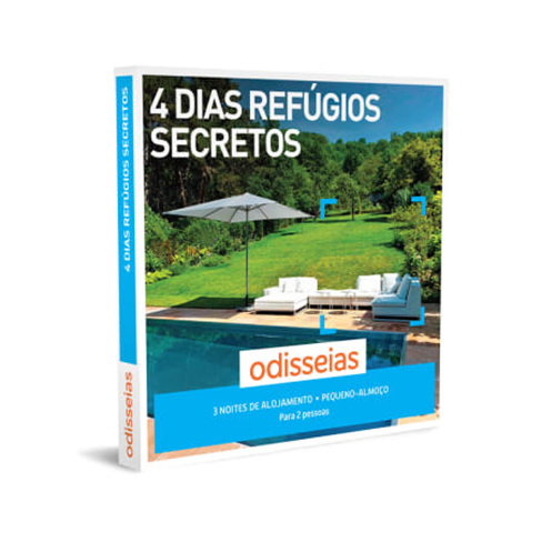 4 Dias Refúgios Secretos | 50 Estadias à Escolha