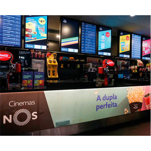Cinemas NOS | 2 Bilhetes Cinema + 1 Pipoca Média + 2 Bebidas