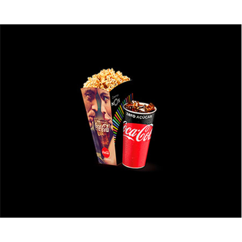 Cinemas NOS | 2 Bilhetes Cinema + 1 Pipoca Média + 2 Bebidas