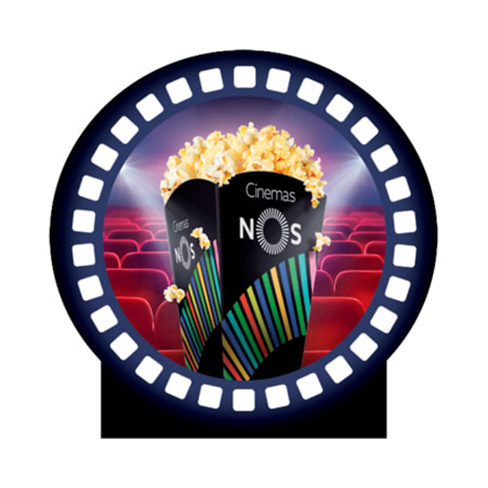Cinemas NOS | 2 Bilhetes Cinema + 1 Pipoca Média + 2 Bebidas