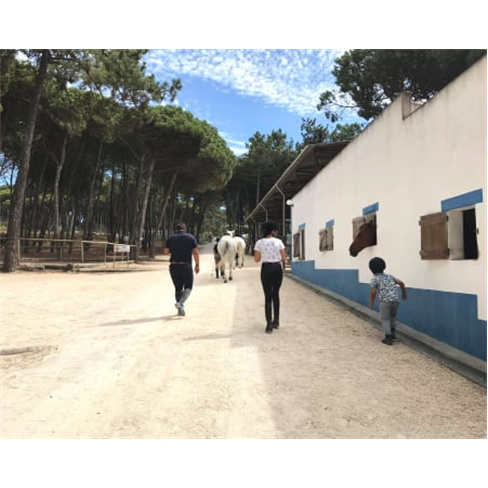 Baptismo a Cavalo em Picadeiro em Sintra | Clube Equestre de Janas - O Paddock E