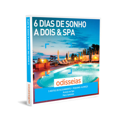 6 Dias de Sonho a Dois & Spa | 150 Estadias à Escolha
