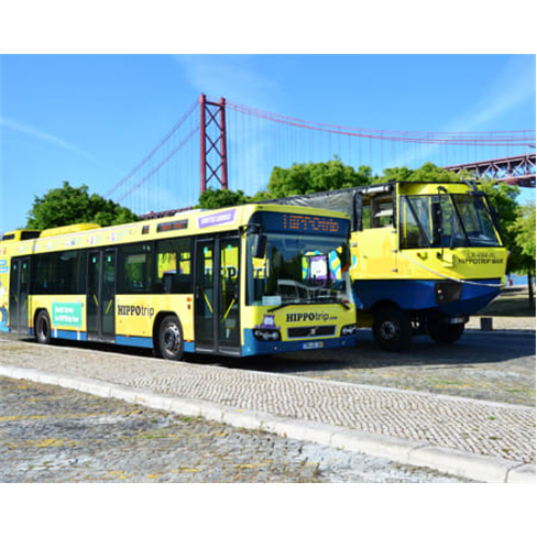 HIPPOtrip | Passeio em Lisb...fíbio com "Mergulho" no Rio Tejo Bilhete de Sé