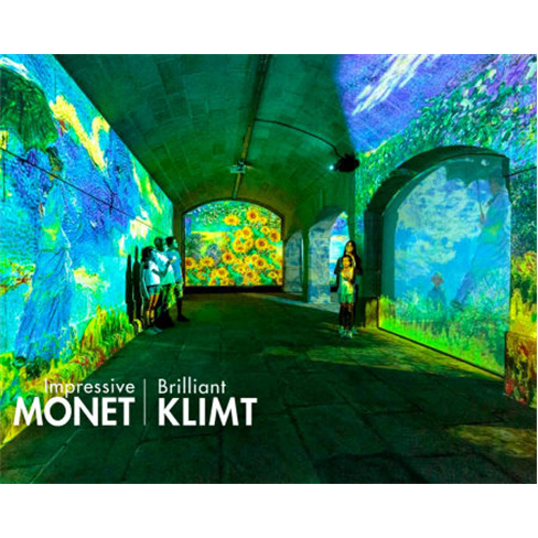 Espectáculo 360º! «Impressive Monet & Brilliant Klimt» no Centro de Congress