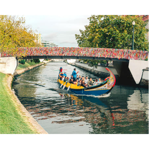 Passeio de Moliceiro em Aveiro para Dois | 45 Minutos de Romance