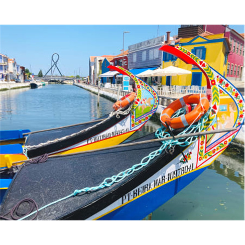 Passeio de Moliceiro em Aveiro para Dois | 45 Minutos de Romance