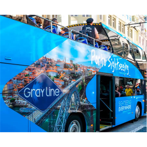 Cityrama Porto: Tour em Aut... Porto	+ Cruzeiro das 6 Pontes	| Bilhete de Adulto