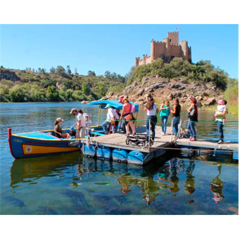 Tour em Vila Nova da Barqui...rque de Escultura Contemporânea Almourol e Galeri