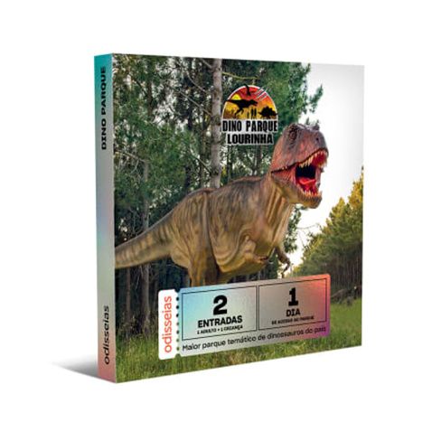 Dino Parque | Entradas para 1 Adulto + 1 Criança