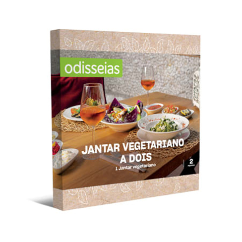 Jantar Vegetariano a Dois | 60 Experiências à Escolha
