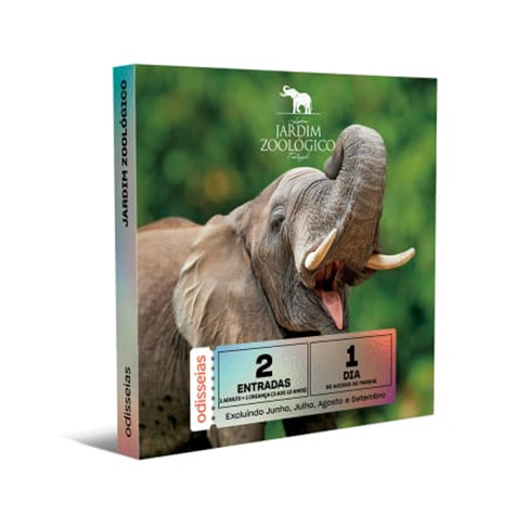 Jardim Zoológico | Entradas para 1 Adulto + 1 Criança