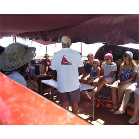 Navegação no Alqueva e Refeição à Vela | Centro Náutico Monsaraz