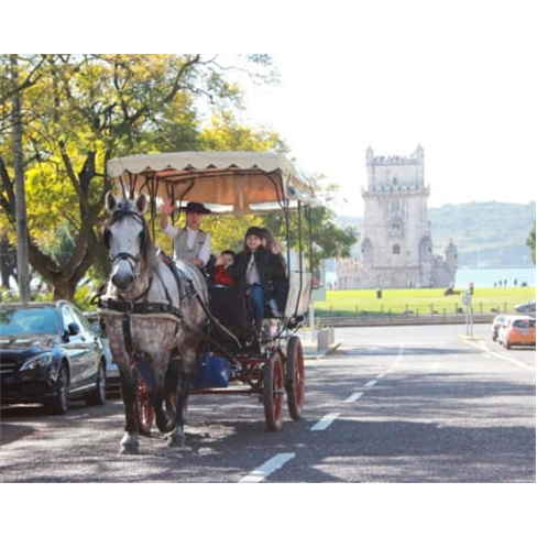 Passeio de Charrete na Zona...ca de Belém | QTour Experiência para Até 4 Pess