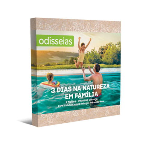 3 Dias na Natureza em Família | 70 Estadias à Escolha