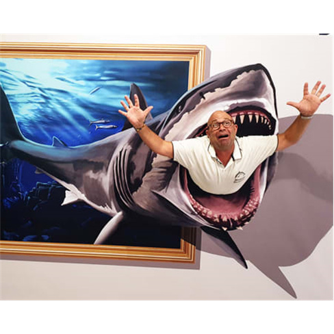 Entrada no Museu 3D Fun Art...Ótica! Bilhete de Família (2 Adultos + 2 Crianç