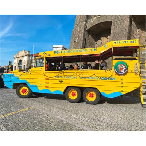 DUKW | Passeio no Porto em ... no Rio Douro | Porto Duck Tours Bilhete de Adulto