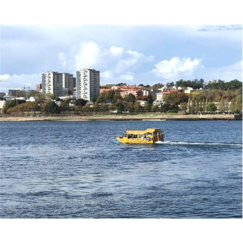 DUKW | Passeio no Porto em Veículo Anfíbio com "Mergulho" no Rio Douro | Por