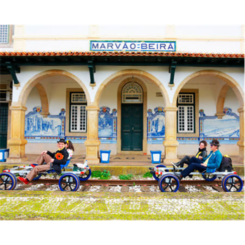 Train Spot Guesthouse | Noi...Comboios em Marvão 2 Noites + Passeio de Rail Bik