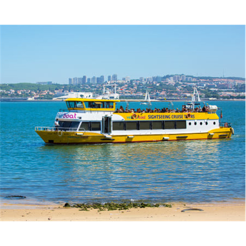 Yellow Boat River Tour! Pas...Vista para a «Cidade das 7 Colinas» Bilhete Adul